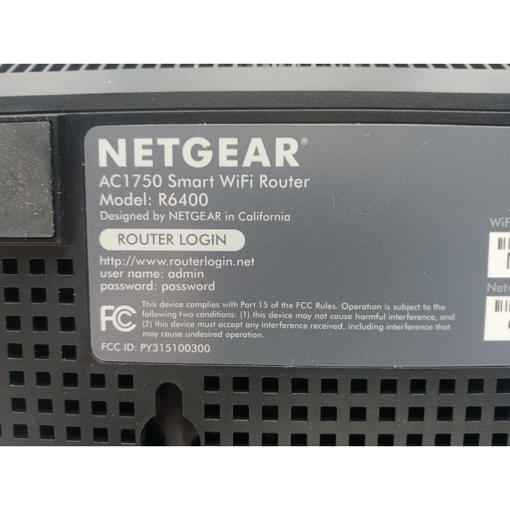 Netgear AC1750 Smart WiFi Router Model R6400-100NAS - Picture 5 of 5